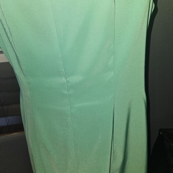 Alyx Womans Sleeveless Green Dress Size 14 - Picture 10 of 13